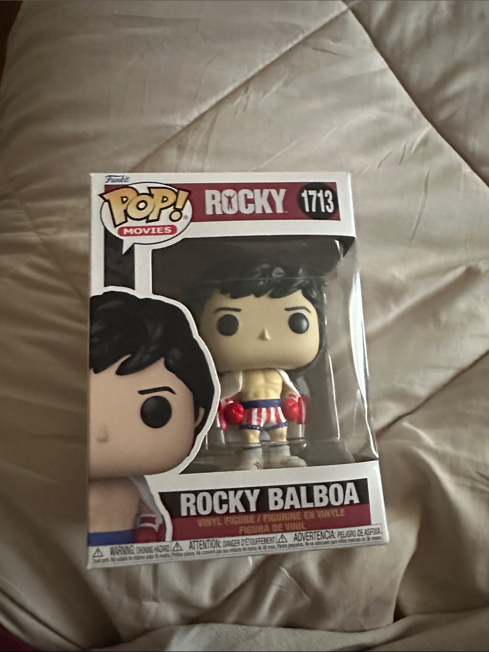 Funko Pop! Rocky Balboa Figure - Red, Blue, White